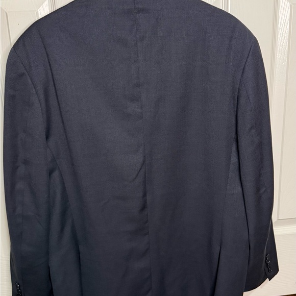 Michael Kors Men's Navy Blue 100% Wool Business Casual Versatile Blazer Size 46R - Picture 4 of 4